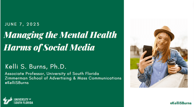 Managing the Mental Health Harms of Social&nbsp;Media